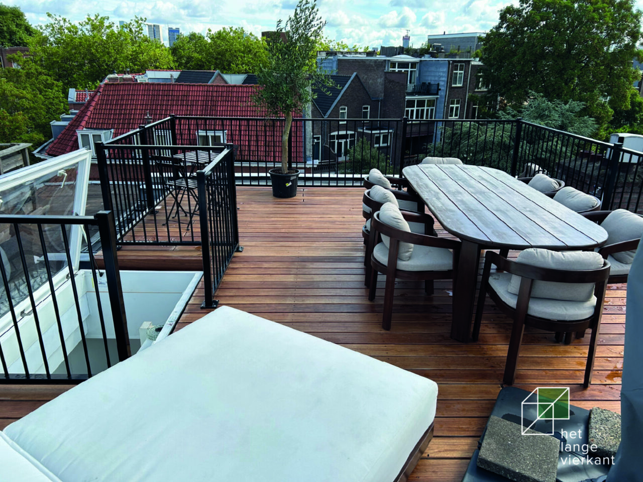 Dakterras Rotterdam West
