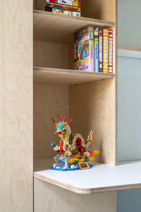 het lange vierkant interieur