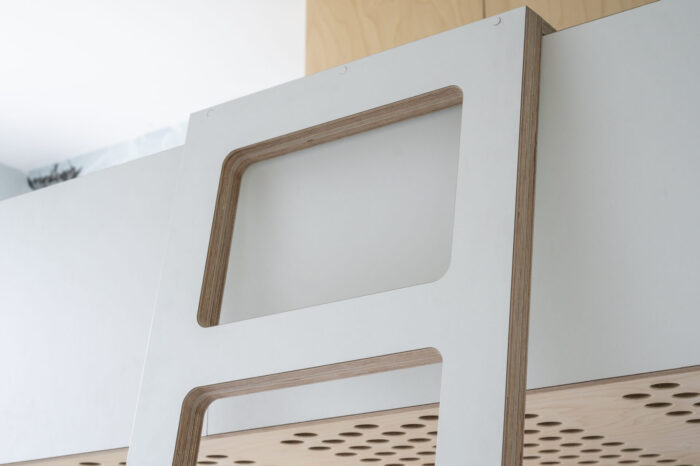 het lange vierkant interieur